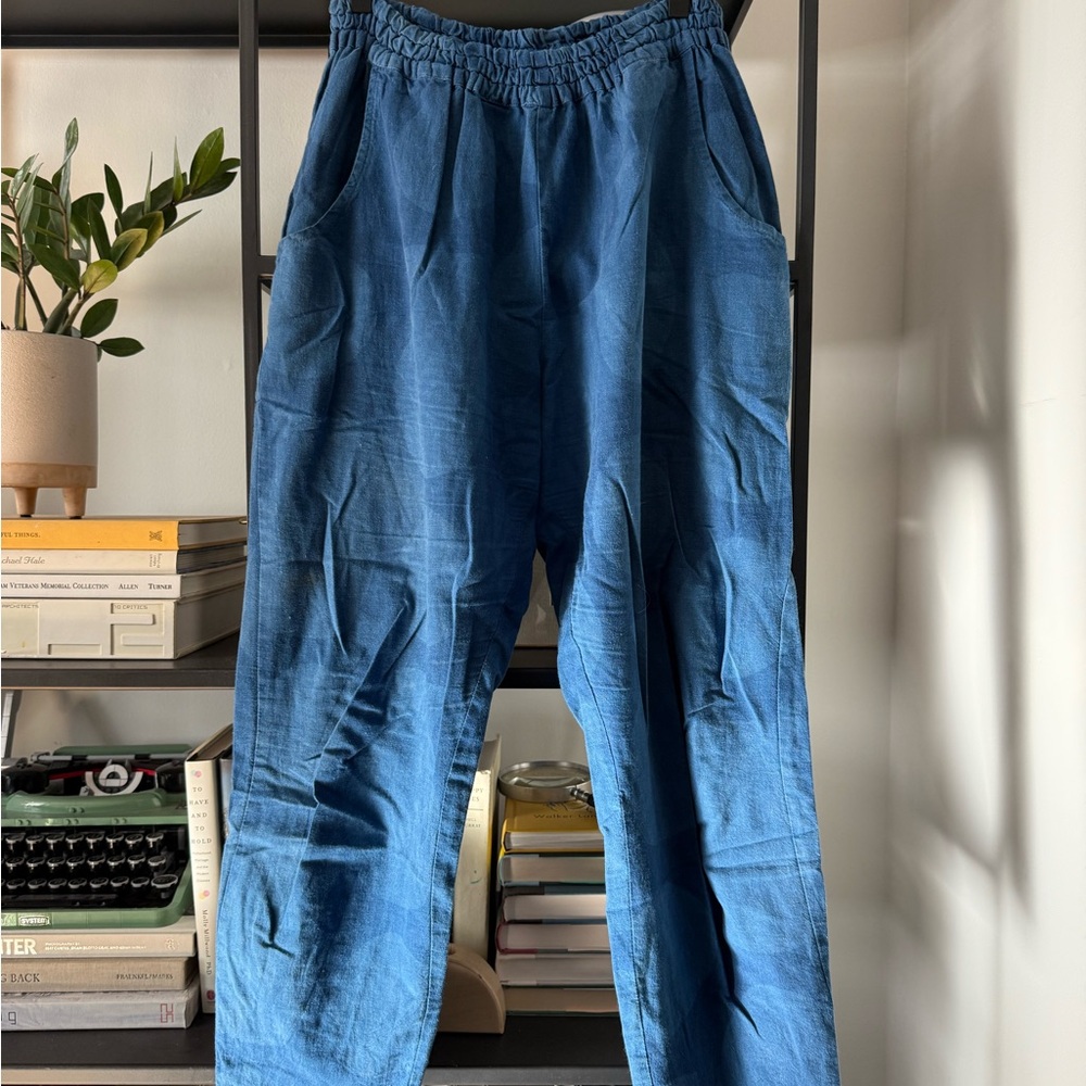 Po-Em Blockprinted Joggers